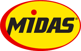 Business logo for Midas