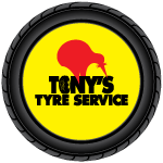 Business logo for Tony's Tyre Service