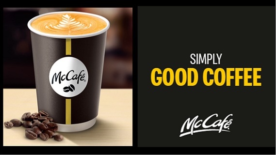 $3 for any size McCafé Coffee, Tea or Hot Chocolate