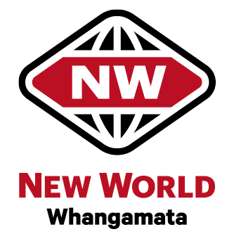 logo for new world whangamata