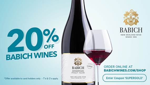 image offer for babich wines