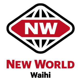 logo for new world waihi