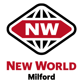 new world logo for milford
