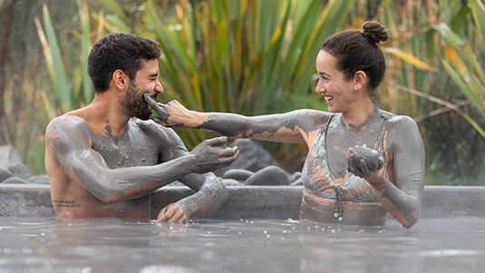 Experience New Zealand’s only Mud Spa