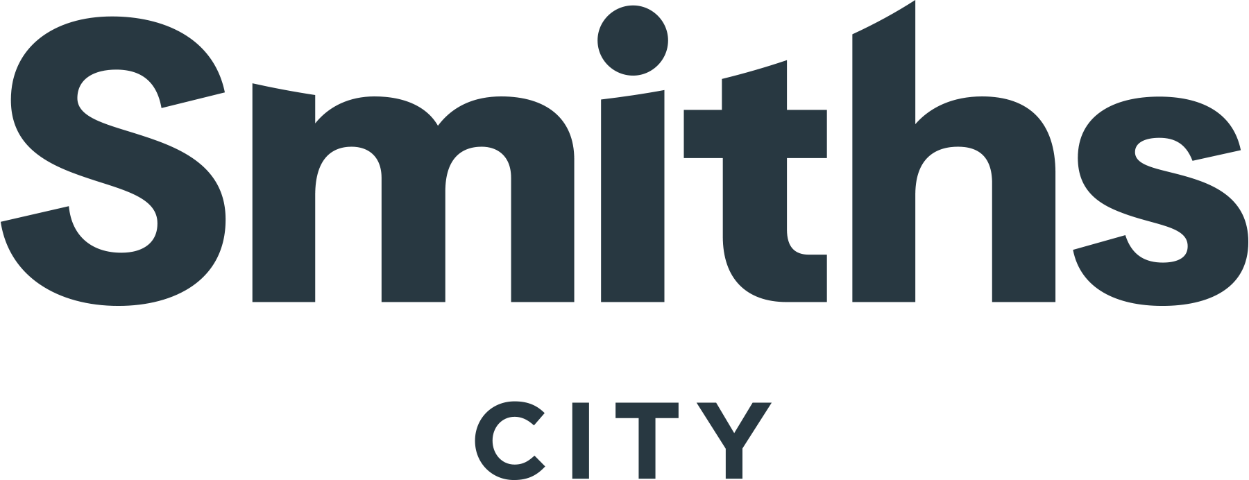 Business logo for Smiths City
